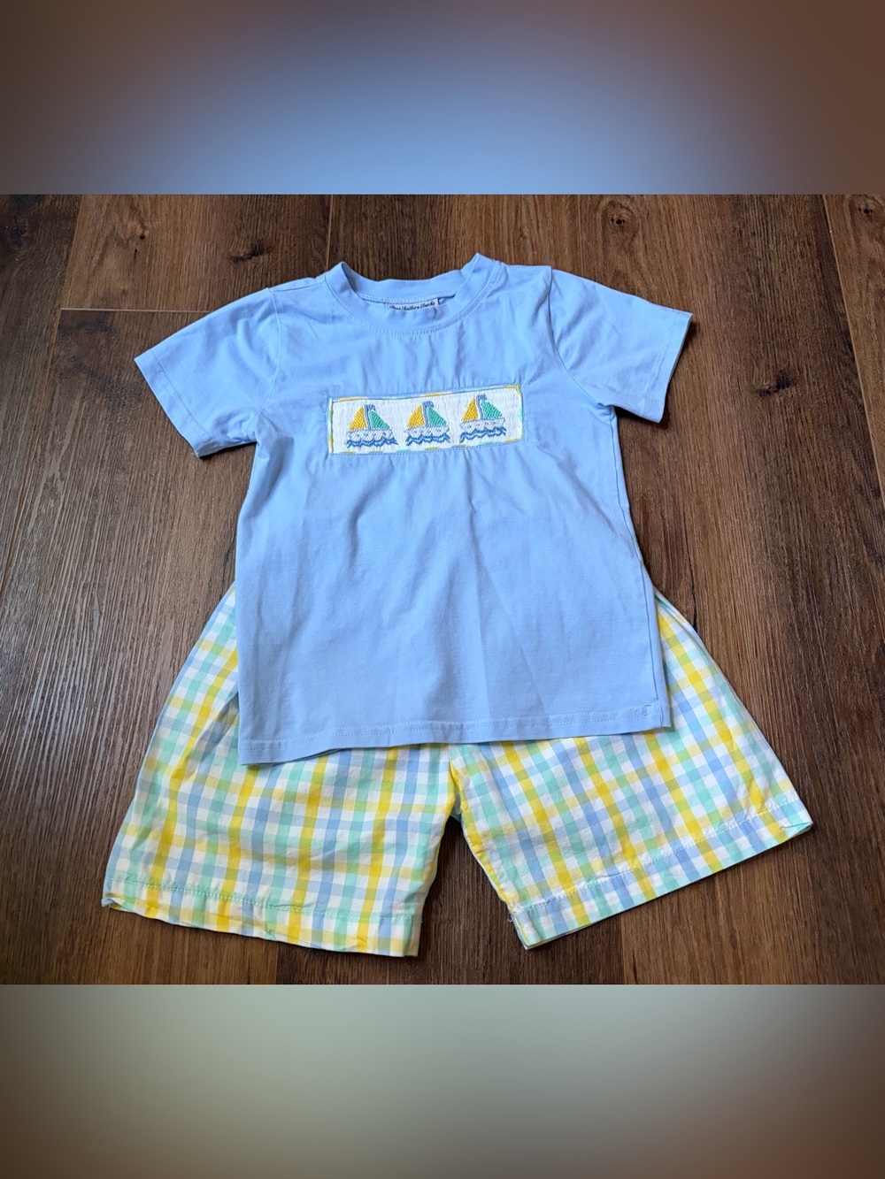 Boys smocked outfit